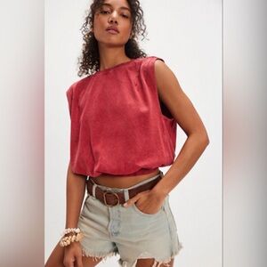 We The Free Boba Girl Tee Top